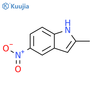 2-methyl-5-nitro-1H-indole structure