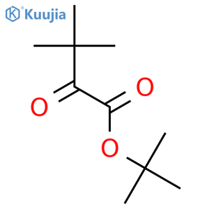 Butanoic acid, 3,3-dimethyl-2-oxo-, 1,1-dimethylethyl ester structure