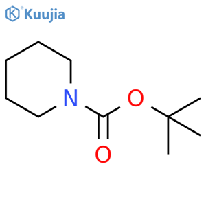 tert-butyl piperidine-1-carboxylate structure