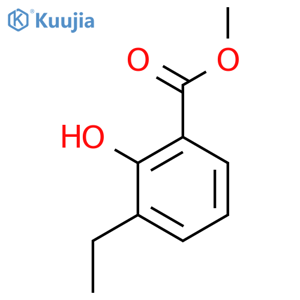 Methyl 3-ethyl-2-hydroxybenzoate structure