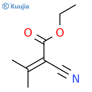 Ethyl 2-Cyano-3-methylbut-2-enoate structure