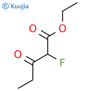 Ethyl 2-fluoro-3-oxopentanoate structure