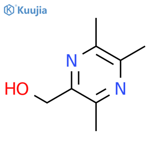 (3,5,6-Trimethylpyrazin-2-yl)methanol structure