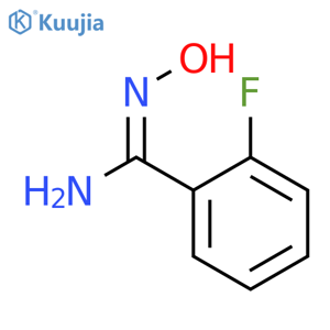 (Z)-2-fluoro-N'-hydroxybenzimidamide structure