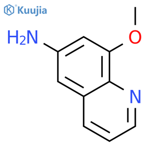 8-methoxyquinolin-6-amine structure