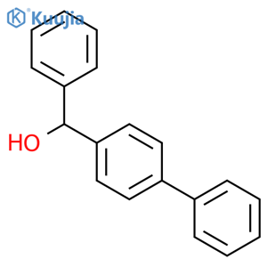 1,\u200b1'-\u200bBiphenyl\u200b-\u200b4-\u200byl(phenyl)\u200bmethanol structure