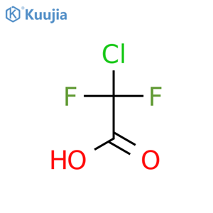 acetic acid, chlorodifluoro- structure