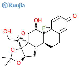 Triamcinolone acetonide structure