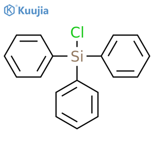 Triphenylsilyl chloride structure