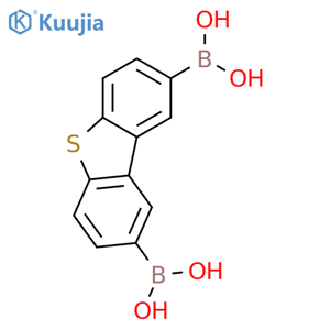 2,8-DiboronodibenzoB,DThiophene structure