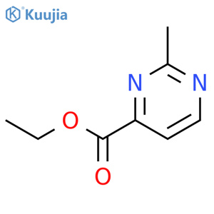 Ethyl 2-methylpyrimidine-4-carboxylate structure