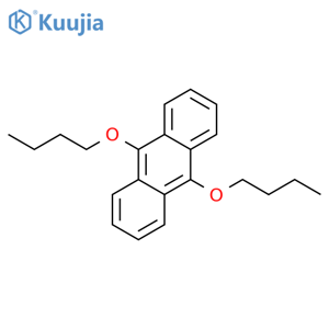 9,10-Dibutoxyanthracene structure