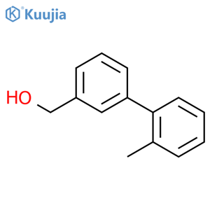 (2'-Methoxy-1,1'-biphenyl-3-yl)methanol structure