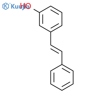 trans-3-Hydroxystilbene structure