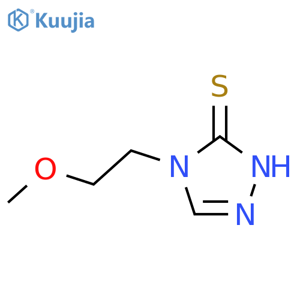 4-(2-methoxyethyl)-4H-1,2,4-triazole-3-thiol structure