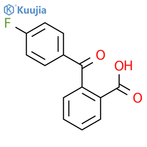 2-(4-Fluorobenzoyl)benzoic acid structure