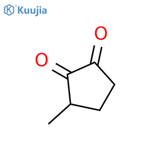 3-Methylcyclopentane-1,2-dione structure