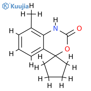 Spiro[4H-3,1-benzoxazine-4,1'-cyclopentan]-2(1H)-one,8-methyl- structure