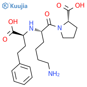 Lisinopril structure