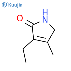 3-Ethyl-4-methyl-3-pyrrolin-2-one structure