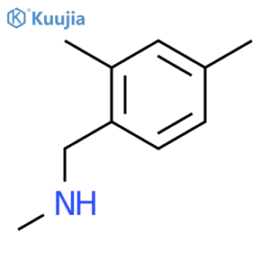 (2,4-dimethylphenyl)methyl(methyl)amine structure