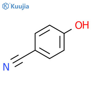 4-Hydroxybenzonitrile structure