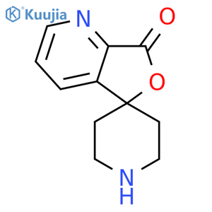 7H-Spiro[furo[3,4-b]pyridine-5,4'-piperidin]-7-one structure