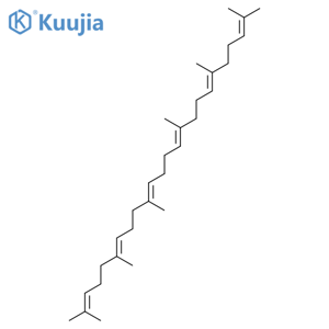 2,6,10,15,19,23-Hexamethyltetracosa-2,6,10,14,18,22-hexaene structure