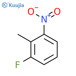 1-Fluoro-2-methyl-3-nitrobenzene structure