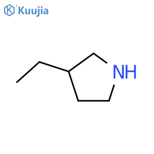 3-Ethylpyrrolidine structure