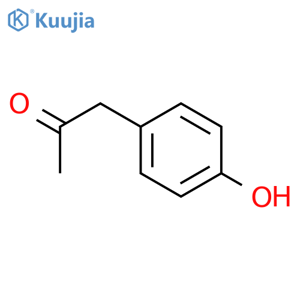 4-Hydroxyphenylacetone structure