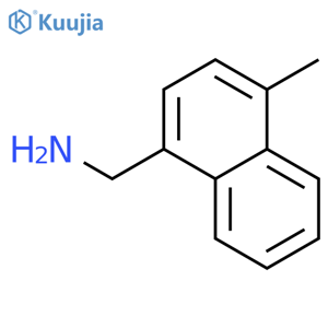 (4-methylnaphthalen-1-yl)methanamine structure