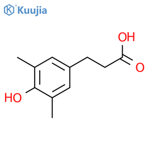 3-(4-Hydroxy-3,5-dimethylphenyl)propanoic Acid structure