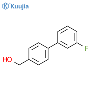 (3'-Fluoro-[1,1'-biphenyl]-4-yl)methanol structure