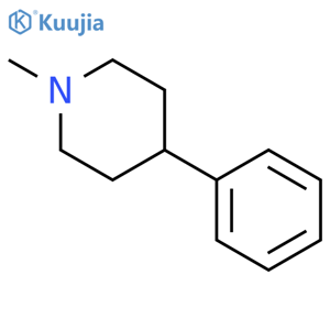 1-Methyl-4-phenylpiperidine structure