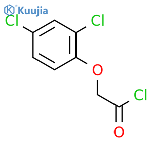 2-(2,4-dichlorophenoxy)acetyl chloride structure