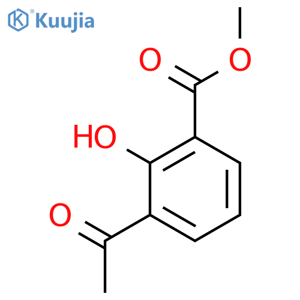 Methyl 3-acetyl-2-hydroxybenzoate structure