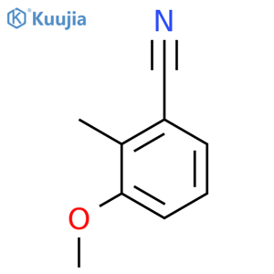 3-Methoxy-2-methylbenzonitrile structure