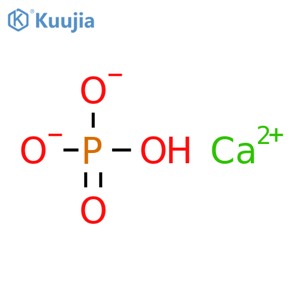 Calcium Hydrogen Phosphate structure