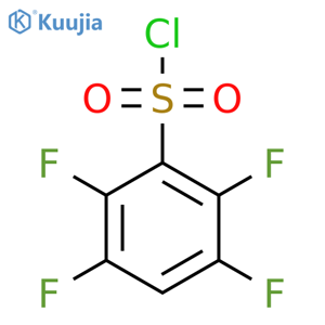 2,3,5,6-Tetrafluorobenzene-1-sulfonyl Chloride structure