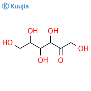 L-Fructose (~1.1 M aqueous solution) structure