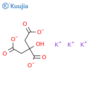 Potassium citrate structure