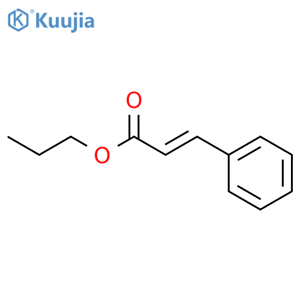 Propyl cinnamate structure