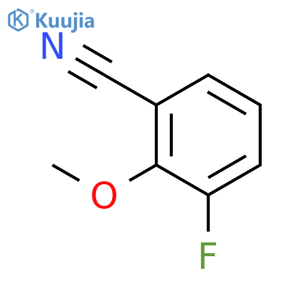 3-Fluoro-2-methoxybenzonitrile structure