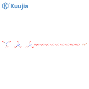 Iron(III) nitrate nonahydrate structure