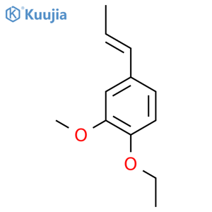 Ethylisoeugenol structure