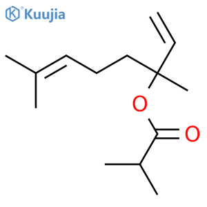 Linalyl isobutyrate structure