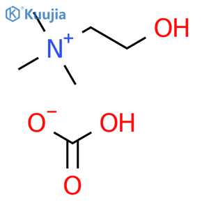 Choline Bicarbonate (80% in water) structure