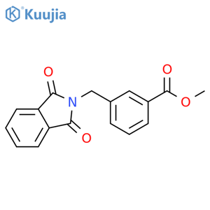 Methyl 3-[(1,3-dioxo-1,3-dihydro-2H-isoindol-2-yl)methyl]benzoate structure