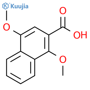 1,4-Dimethoxynaphthalene-2-carboxylic Acid structure